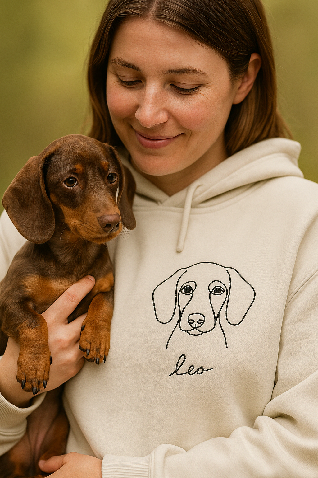 Personalized Line Art Hoodie